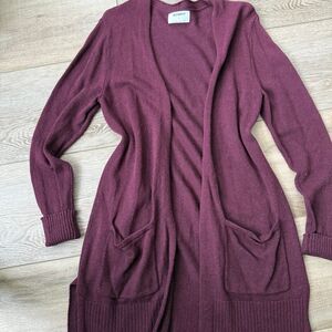 Old Navy Maroon Cardigan